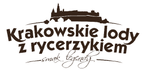 Krakowskie lody z rycerzykiem