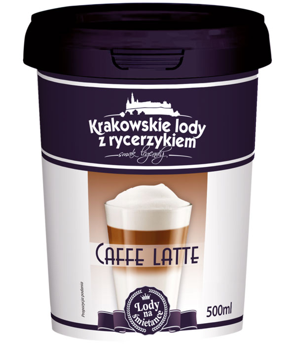Lody na śmietanie Caffe Latte 